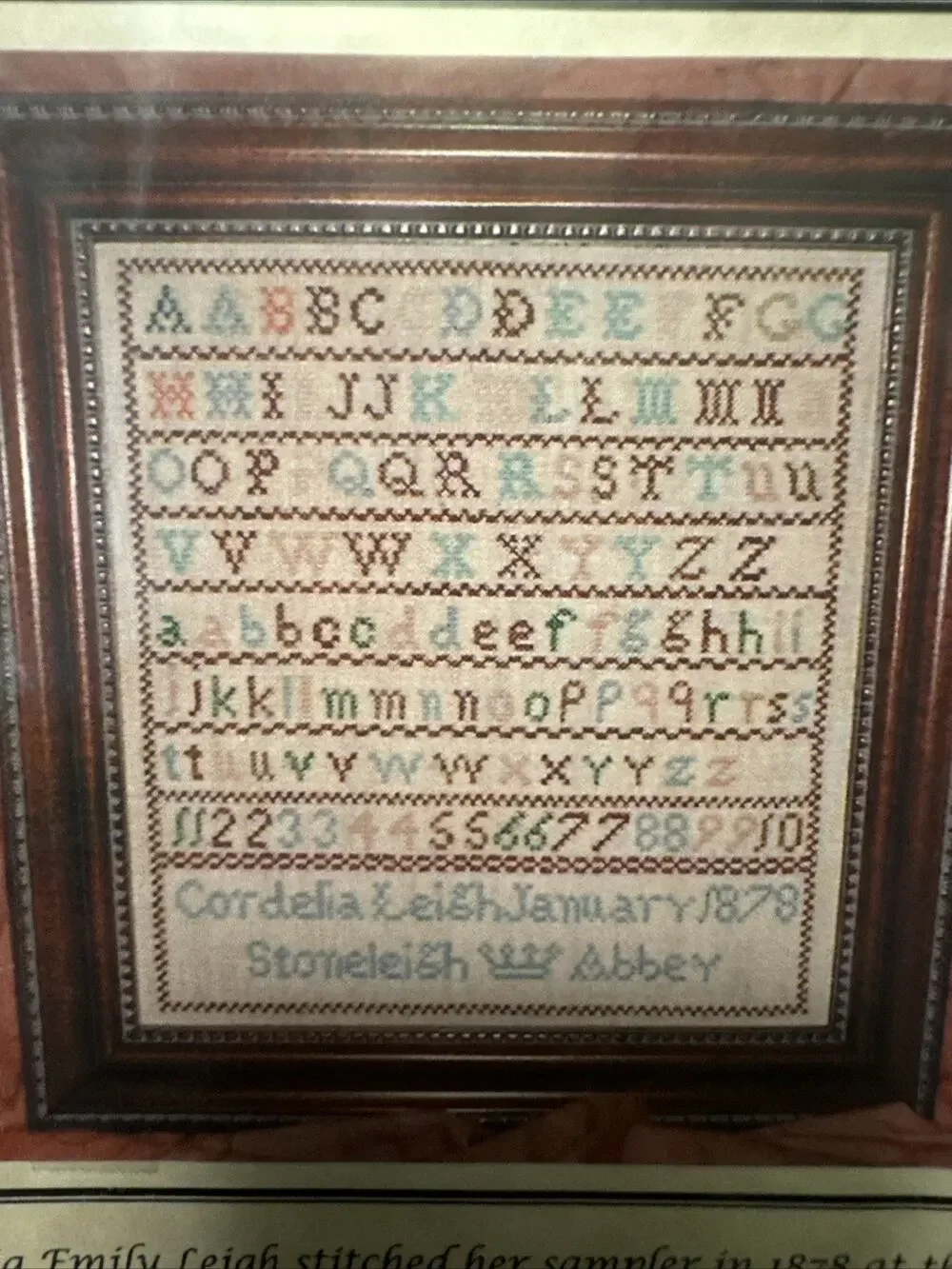 Heritage Sampler by Stephanie T. Mathis Cross Stitch Needlework Pattern